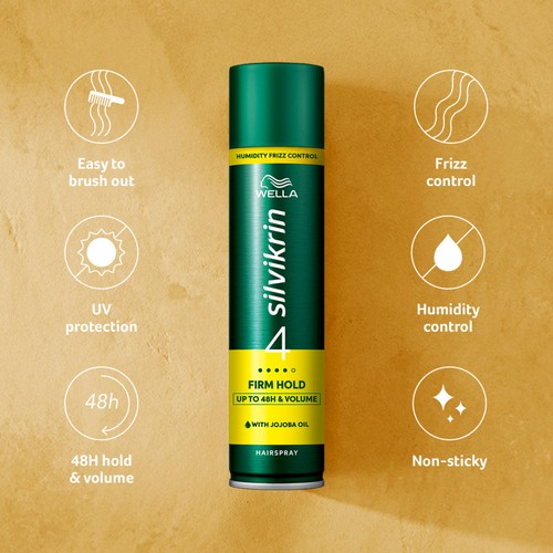 Wella Silvikrin Firm Hold Hairspray 250ML thumbnail 2
