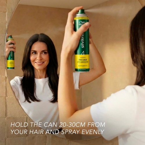Wella Silvikrin Firm Hold Hairspray 250ML thumbnail 3