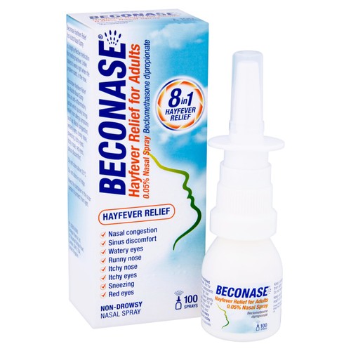 Beconase Hayfever Relief Nasal Spray - Non-drowsy - 100 Sprays thumbnail 2