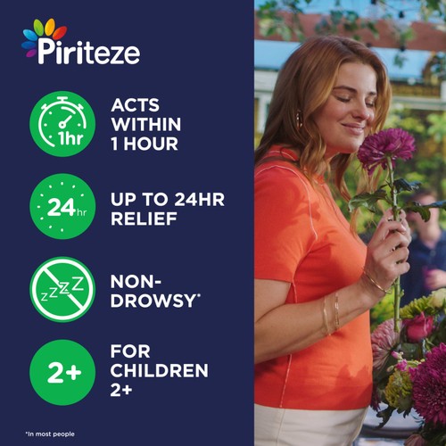 Piriteze Childrens Hayfever & Allergy Syrup 2 years+ thumbnail 2
