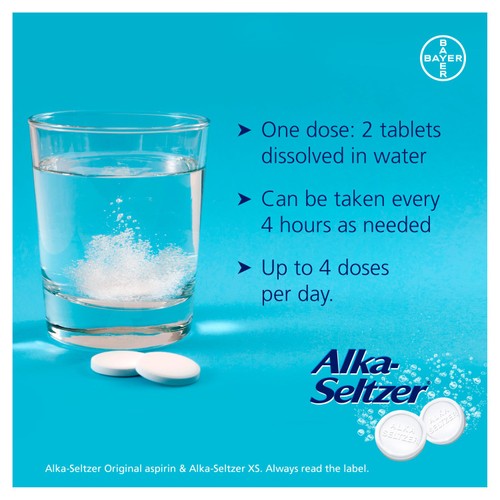 Alka Seltzer Extra Strong Pain Relief Tablets thumbnail 7