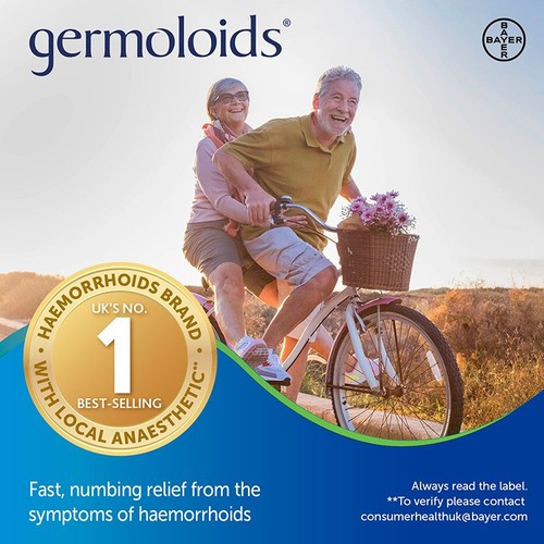 Germoloids Haemorrhoid Suppositories, Piles Treatment with Anaesthetic  thumbnail 7