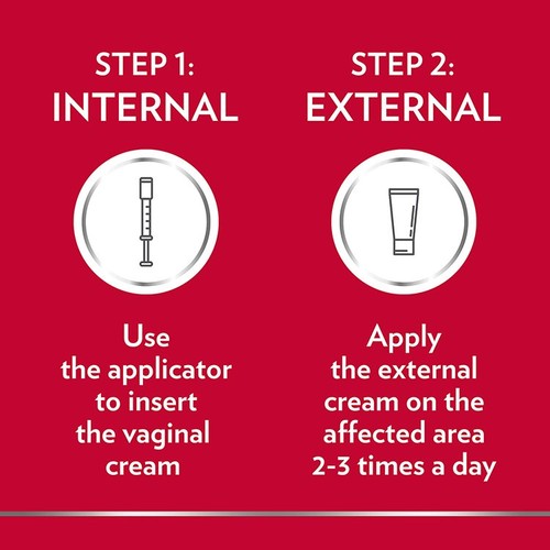 Canesten Thrush Combi Internal & External Cream thumbnail 2