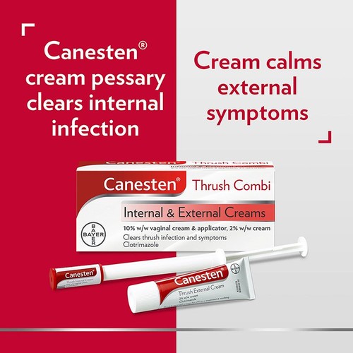 Canesten Thrush Combi Internal & External Cream thumbnail 3