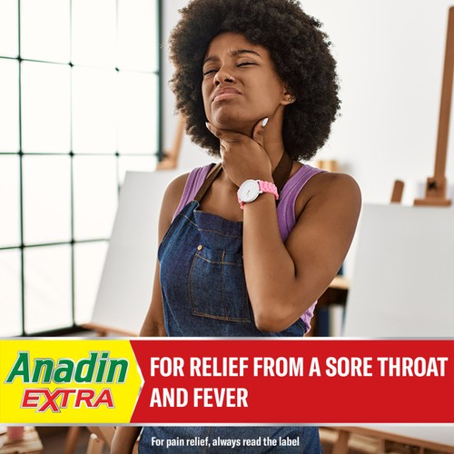 Anadin Extra Aspirin, Paracetamol, & Caffeine Caplets 16s thumbnail 5