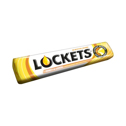 Lockets Honey & Lemon Cough Sweet Lozenges thumbnail 2
