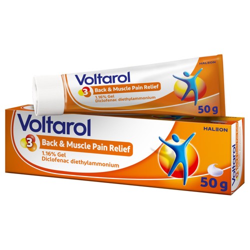 Voltarol Back & Muscle Pain Relief Gel 1.16% 50g