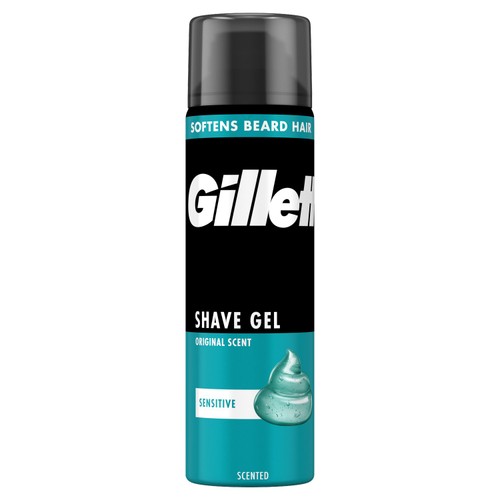 Gillette Sensitive Shaving Gel For Sensitive Skin