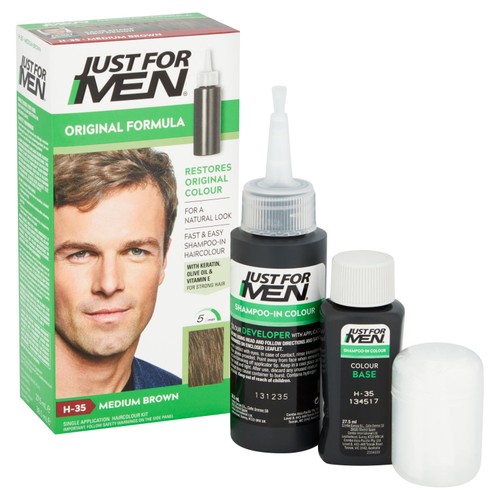 Just for Men for Natural Medium Brown Hair Colour thumbnail 2