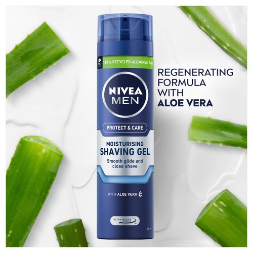 NIVEA MEN Protect & Care Moisturising Shave Gel thumbnail 3