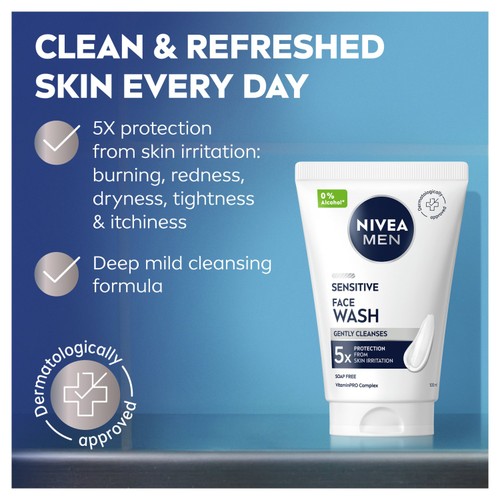 NIVEA MEN Sensitive Shaving Gel thumbnail 2