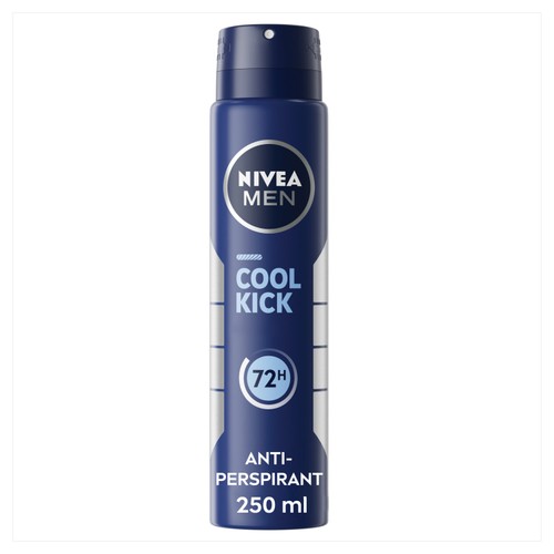 NIVEA MEN Cool Kick 72h Anti-Perspirant Deodorant Spray