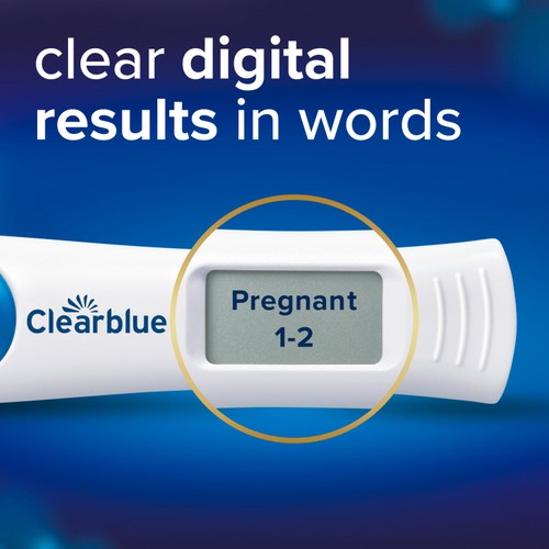 Clearblue Digital Pregnancy Test with Weeks Indicator, 1 Test thumbnail 2