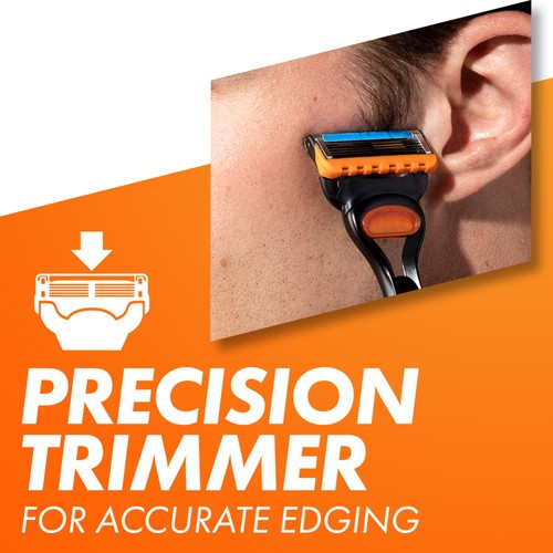 Gillette Fusion5 Razor + 1 Razor Blade For Men thumbnail 4