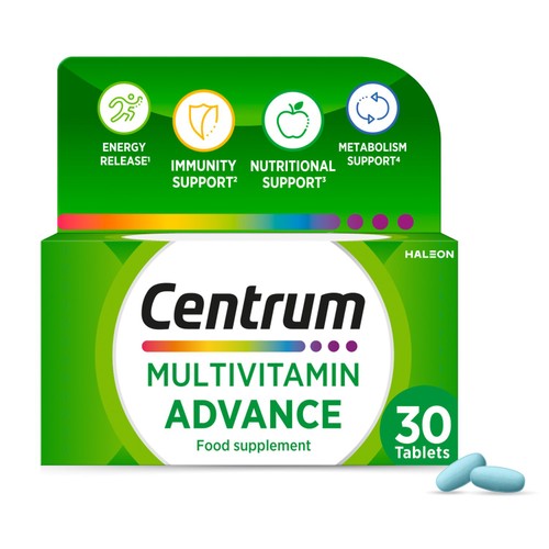 Centrum Advance Multivitamin with Vitamin D & C Tablets