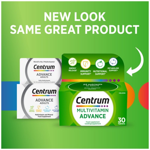 Centrum Advance Multivitamin with Vitamin D & C Tablets thumbnail 2