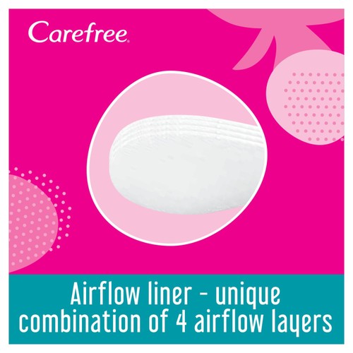 Carefree Cotton Fresh Scented Breathable Pantyliners thumbnail 2