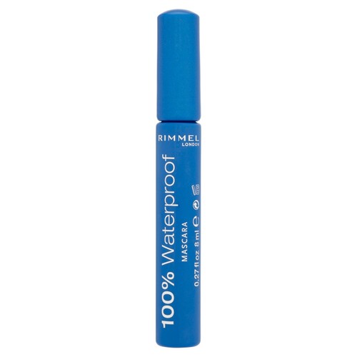 Rimmel London 100% Waterproof Mascara Brown Black thumbnail 2