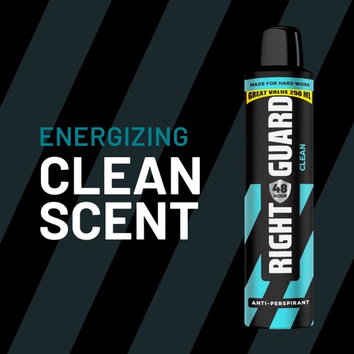 Right Guard Total Defence 5 Clean Deodorant Spray thumbnail 4