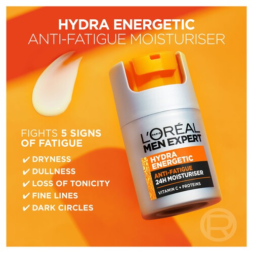 L'Oreal Men Expert Hydra Energetic Anti-Fatigue Moisturiser thumbnail 4