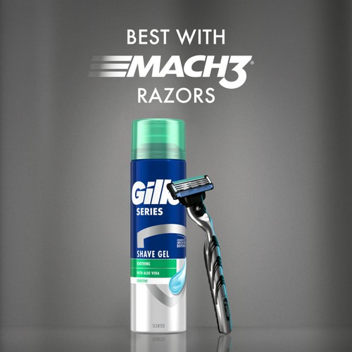 Gillette Series Sensitive Shaving Gel For Sensitive Skin thumbnail 4
