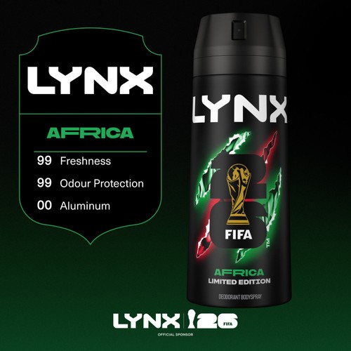 Lynx Africa Body Spray Deodorant Aerosol 150ml thumbnail 4