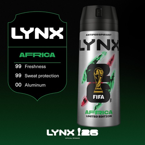 Lynx Africa Anti-perspirant Deodorant Spray for Men 150ml thumbnail 5