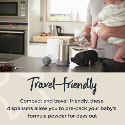  Tommee Tippee Closer To Nature 6 Milk Powder Dispensers  thumbnail 3