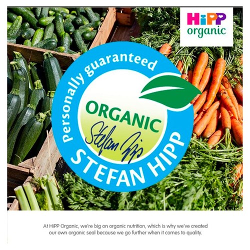 HiPP Organic 6 Mths+ Penne with Tomato & Courgette thumbnail 2