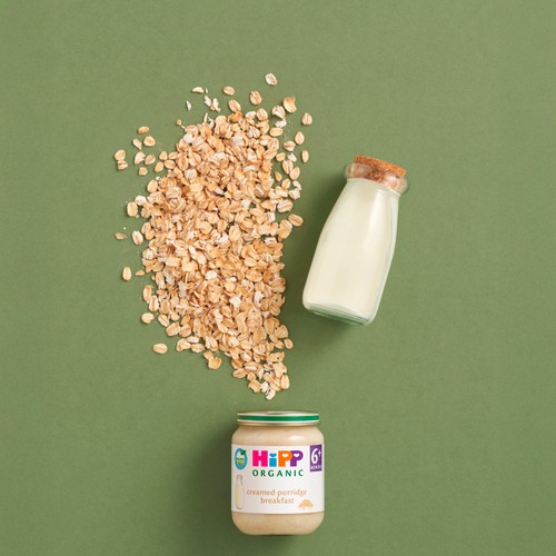 HiPP Organic Creamed Porridge Breakfast Baby Food Jar 6+ Months 125g thumbnail 3