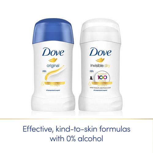 Dove Invisible Dry Antiperspirant Deodorant Stick 40ml thumbnail 5