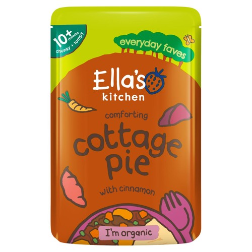Ella's Kitchen Organic Cottage Pie Baby Pouch 10+ Months 190g