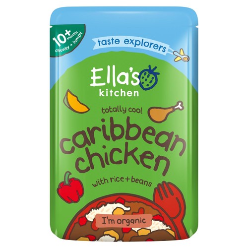 Ella's Kitchen Organic Caribbean Chicken Baby Food Pouch 10+ Months 190g