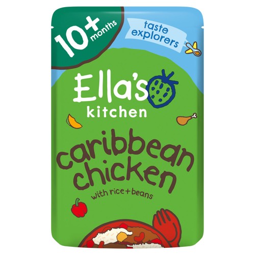 Ella's Kitchen Organic Caribbean Chicken Baby Food Pouch 10+ Months 190g thumbnail 2