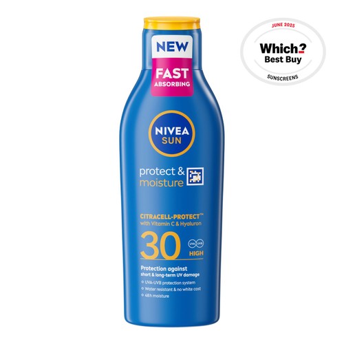 NIVEA SUN Protect & Moisture Sun Cream Lotion SPF30 