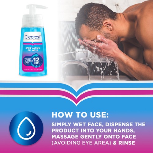 Clearasil Ultra Rapid Action Gel Wash thumbnail 2