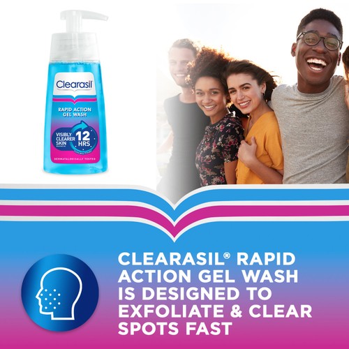 Clearasil Ultra Rapid Action Gel Wash thumbnail 4