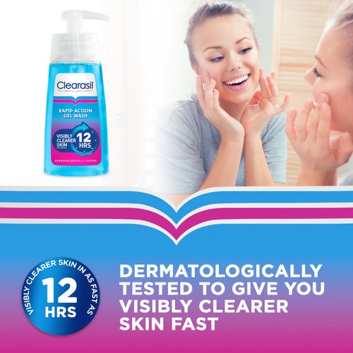 Clearasil Ultra Rapid Action Gel Wash thumbnail 5