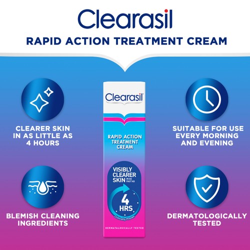 Clearasil Ultra Dual Action Treatment Cream thumbnail 4