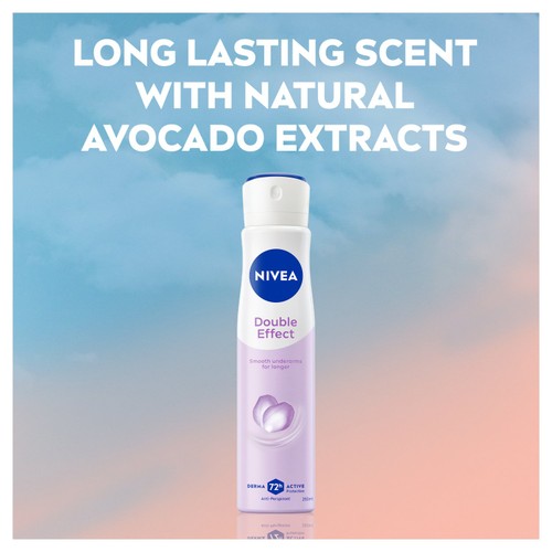 NIVEA Double Effect 72h Anti-Perspirant Deodorant Spray thumbnail 5