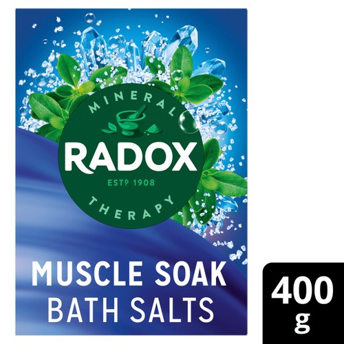 Radox Muscle Soak Bath Therapy Herbal Bath Salts The Original 400g