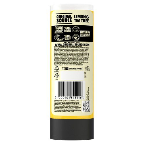 Original Source Lemon Shower Gel thumbnail 2