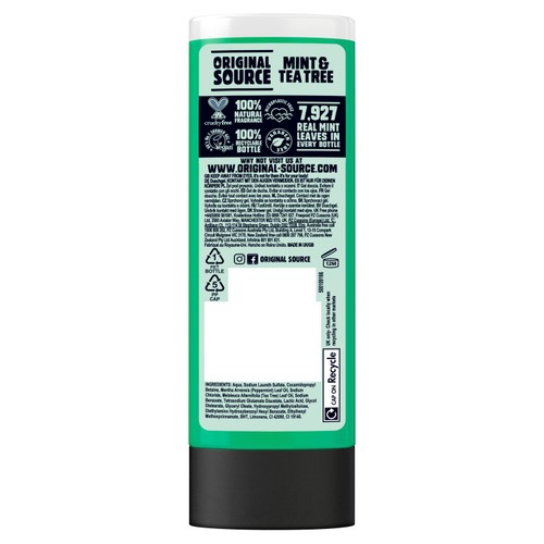 Original Source Tea Tree & Mint Shower Gel thumbnail 2