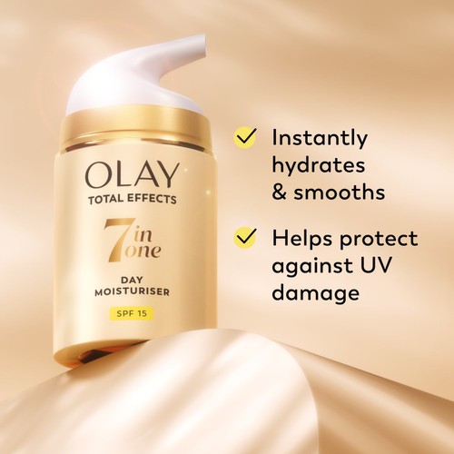Olay Total Effects 7 In One Day Moisturiser Cream 50ml thumbnail 2