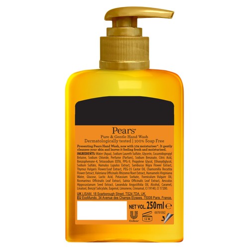 Pears Hand Wash thumbnail 2