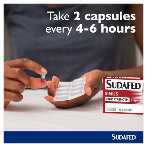 Sudafed Blocked Nose & Sinus Capsules thumbnail 5