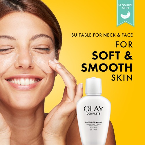 Olay Complete Care Sensitive Day Fluid Moisturiser SPF15 thumbnail 5