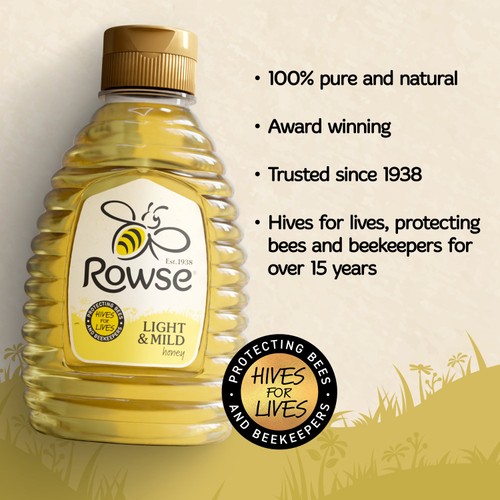 Rowse Light & Mild Honey  thumbnail 3