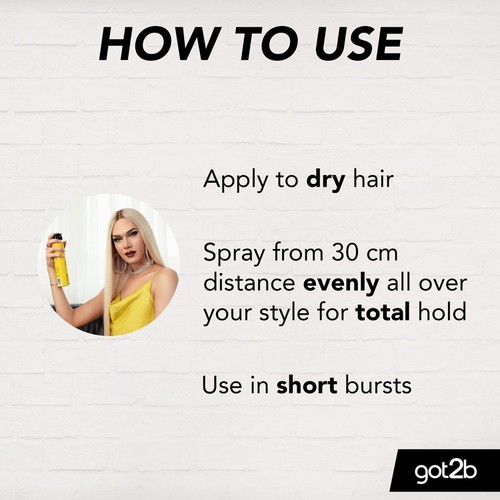 Schwarzkopf got2b Glued Blasting Freeze Spray thumbnail 2