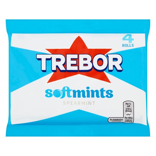 Trebor Softmints Mints Spearmint Multipack 4 Pack